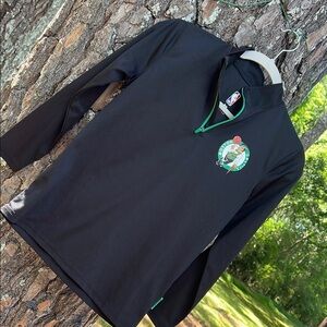 NBA Celtics Dri Fit Quarter Zip pullover